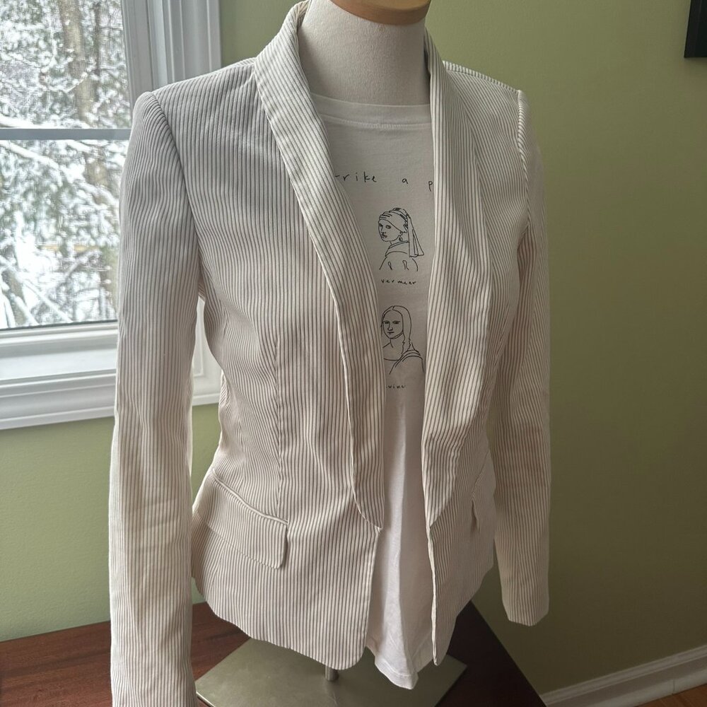 Tommy Hilfiger seersucker blazer, size 8